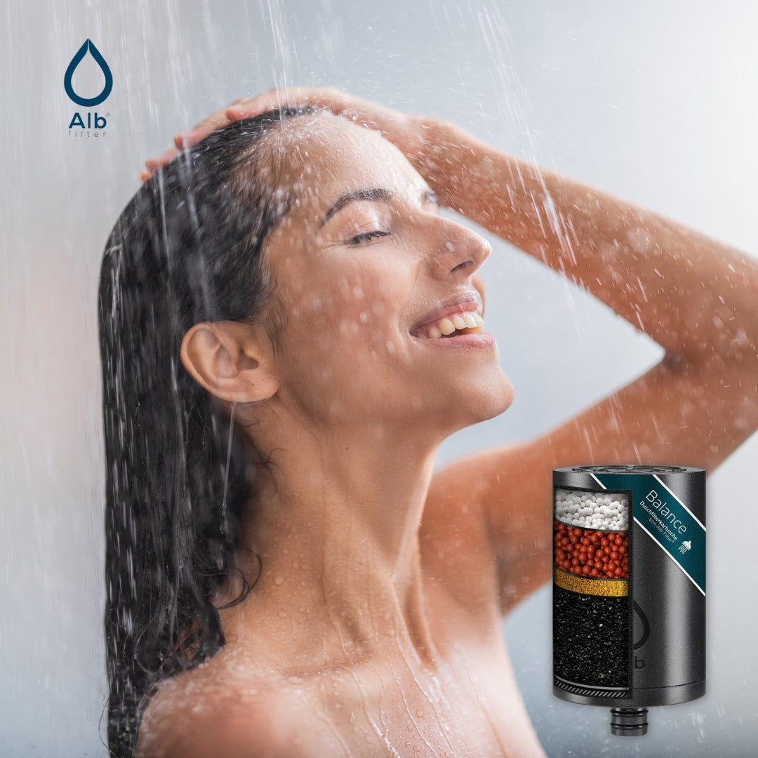 Filtro para ducha ELEMENT Balance - acero inoxidable natural – Cureland